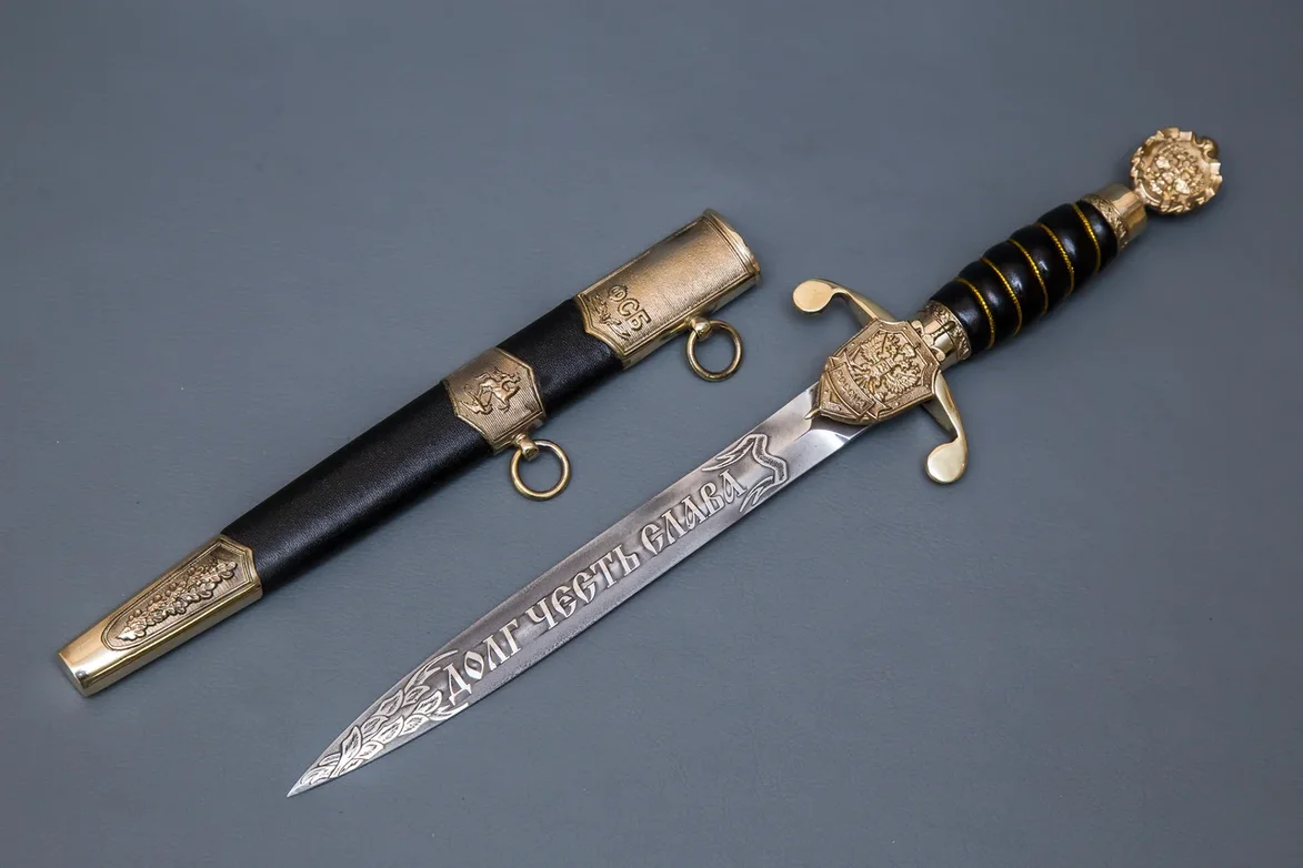 Фото ножа Кортик генеральский ФСБ - 5