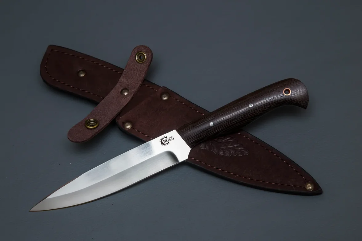 Нож «Хлебный-1» сталь 95х18 купить по цене 3 400 ₽ в официальном интернет-магазине кузницы Сёмина Ю.М.
