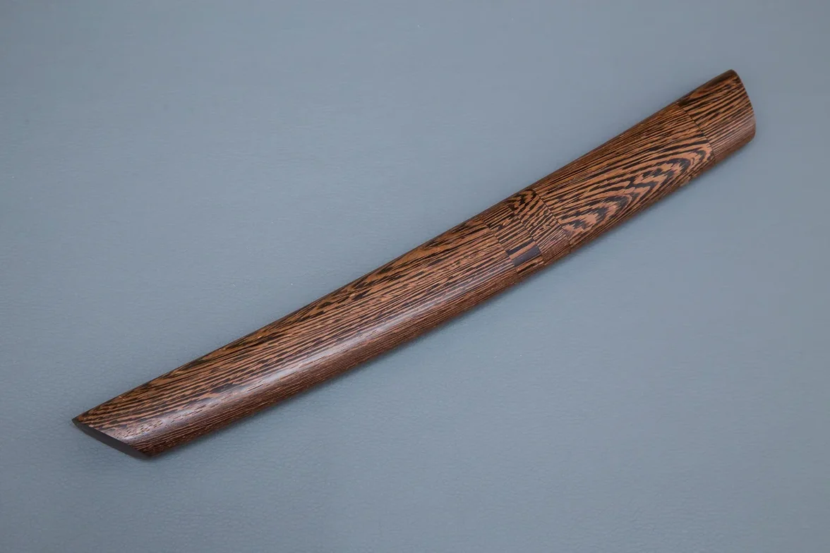 Фото ножа Танто с деревянным чехлом превью - 1