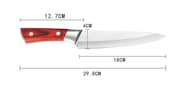 Пример ножа для разделки свиньи