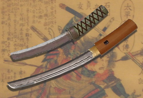 Кубикири - вариант ножа танто с изогнутой формой клинка