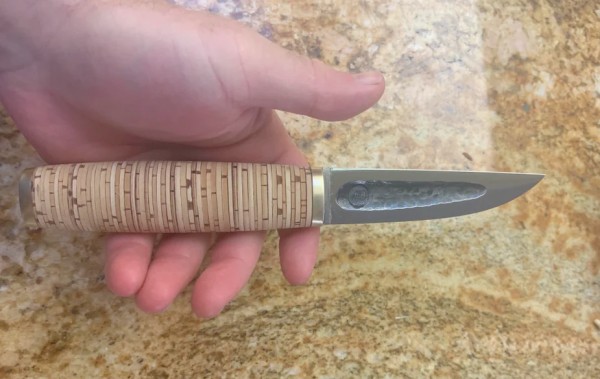 Пример якутского ножа