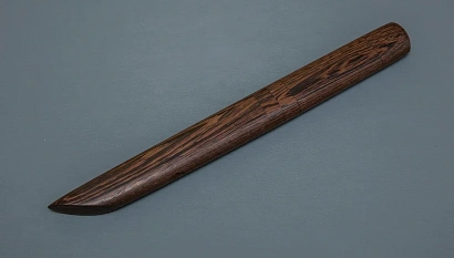 Фото ножа Якутский Большой с деревянным чехлом