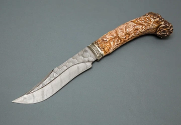 Дамасская сталь, кость, Композиция в элитной упаковке