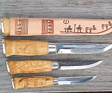 Что собой представляет традиционный финский нож пуукко картинка