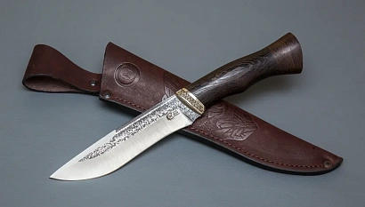 Фото ножа Беркут со следами ковки